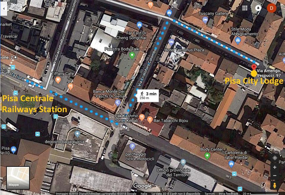 Pisa City Lodge Dış mekan fotoğraf